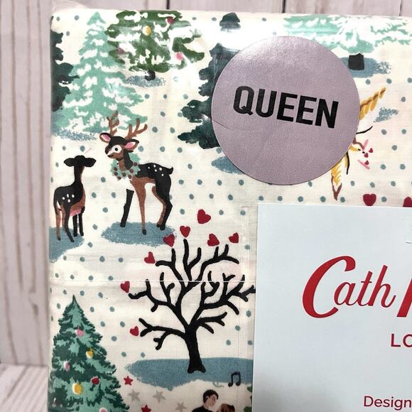 NEW!!! CATH KIDSTON 4 Piece "Shine Bright” Cream Queen Sheet Set🇬🇧 - Picture 3 of 10